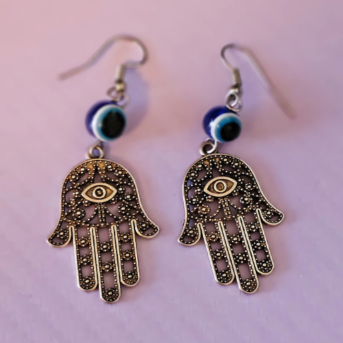 Hamsa Hand Earrings