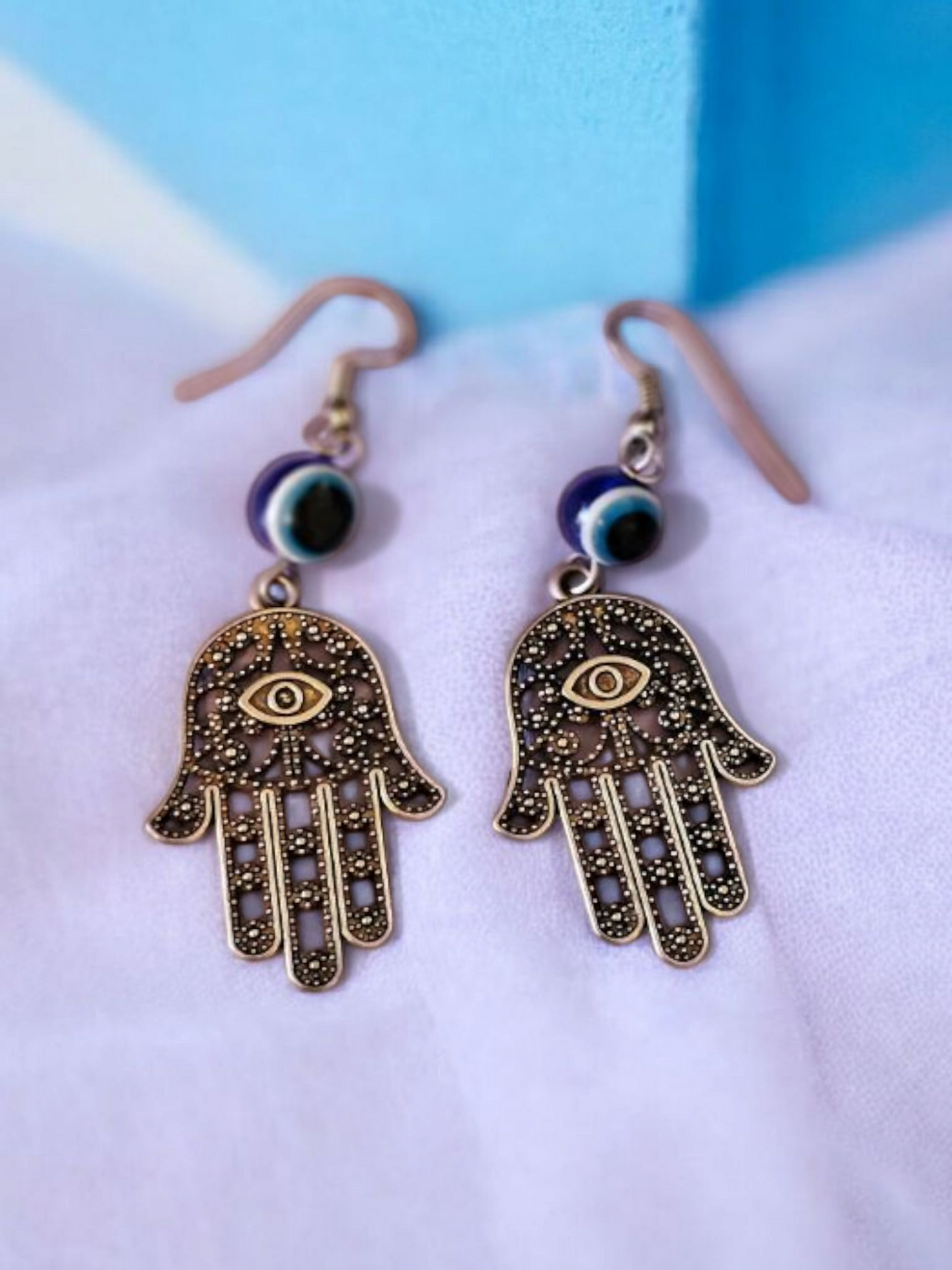 Hamsa Hand Earrings