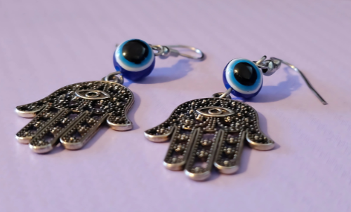 Hamsa Hand Earrings
