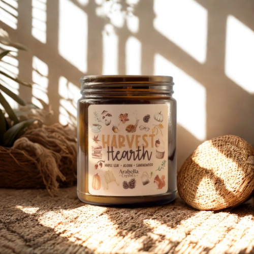 Harvest Hearth Fall Candle
