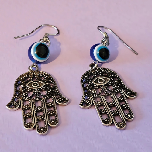 Hamsa Hand Earrings