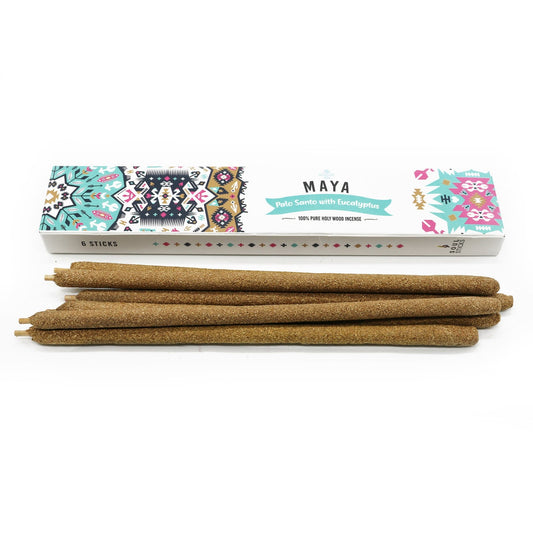 “MAYA” Palo Santo Incense Sticks w/ Eucalyptus