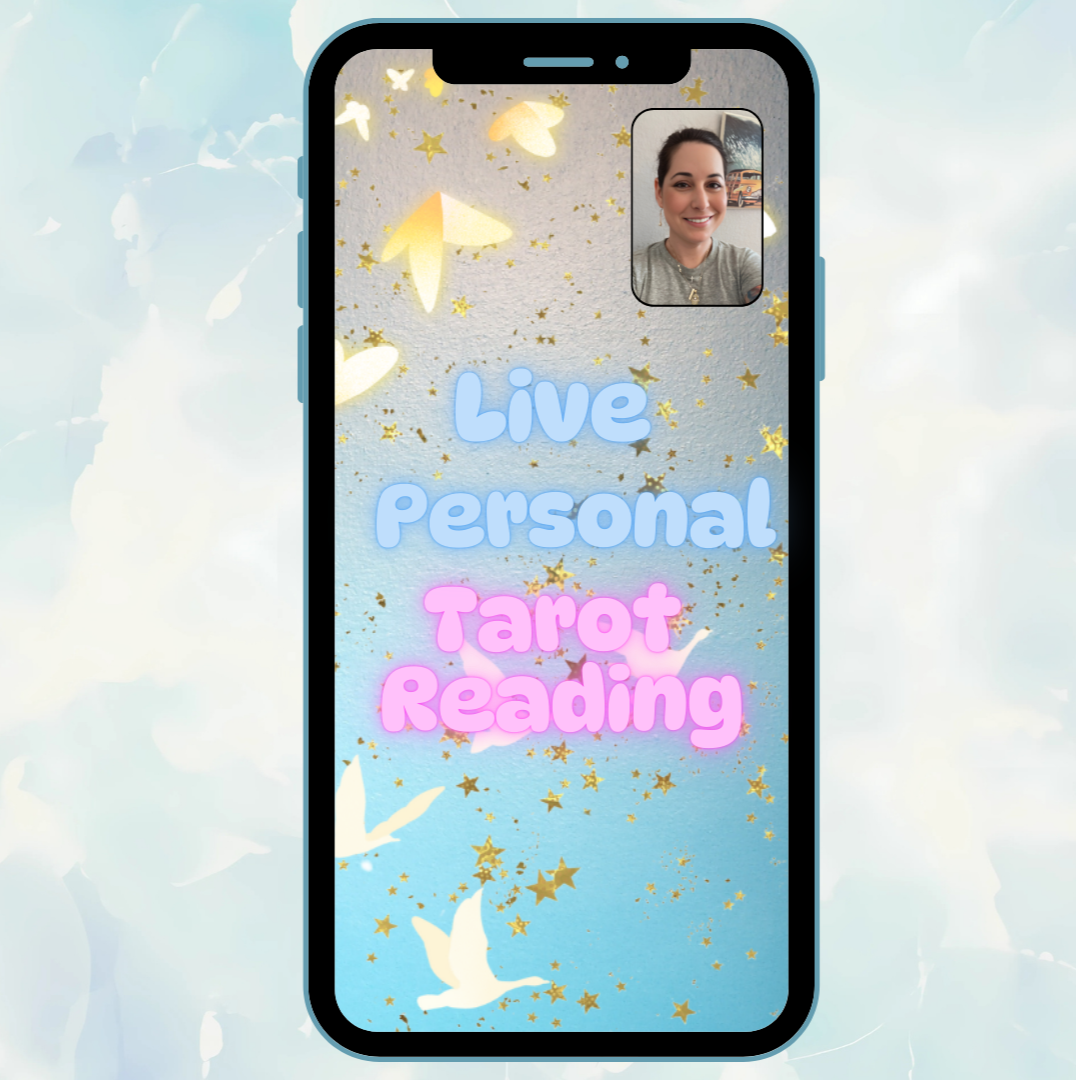 Live Personal Tarot Reading 45 or 60Mins – FaceTime, Zoom, WhatsApp & More 🔮✨