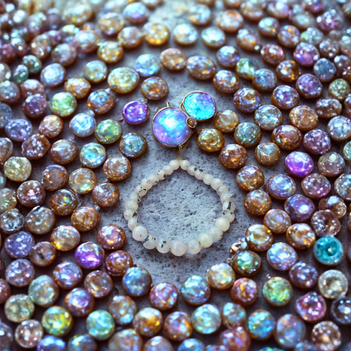 Rainbow Moonstone Bracelet