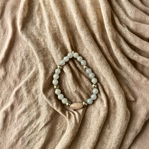 Moonstone & Kunzite Bracelet