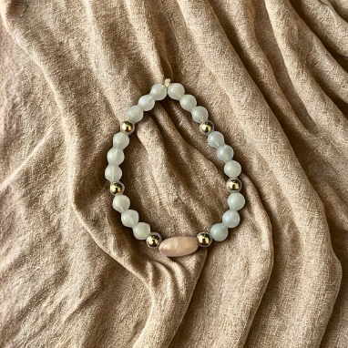 Moonstone & Kunzite Bracelet