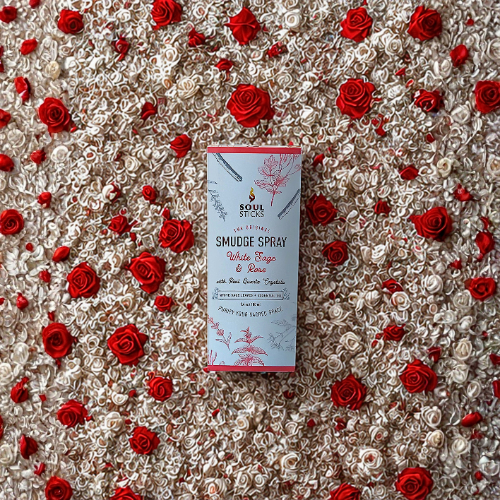 White Sage & Rose Smudge Spray (3.5 oz)