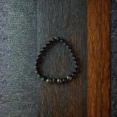 Black Tourmaline & Hematite Bracelet