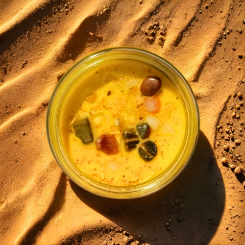 Golden Glow Ritual Candle