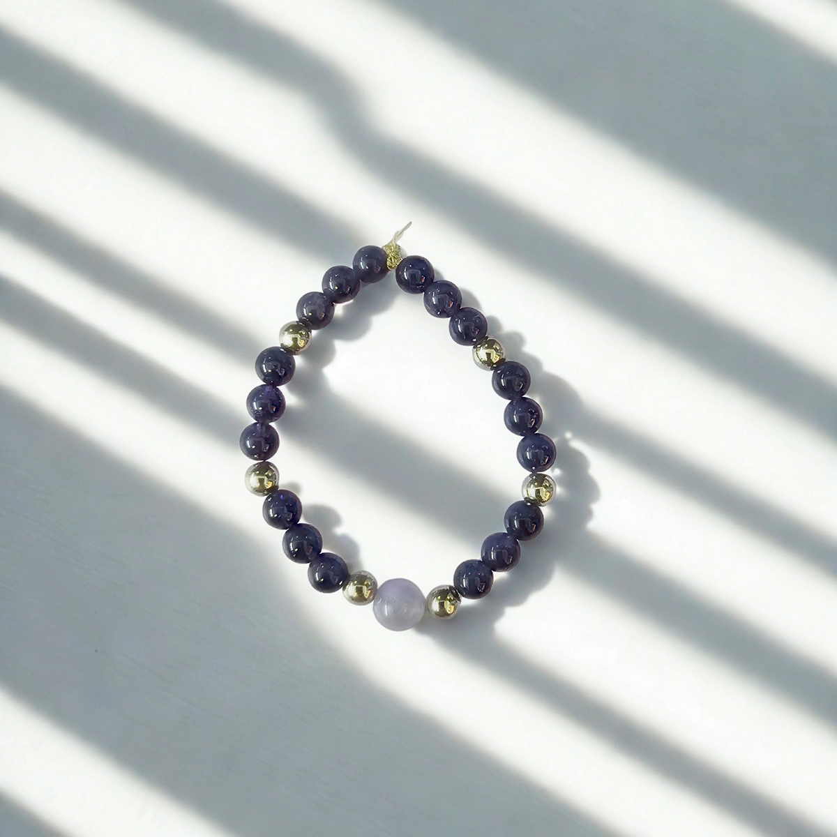 Purple Amethyst & Lavender Amethyst Bracelet