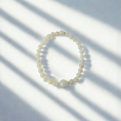 Rose Quartz & Angel Aura Quartz Bracelet