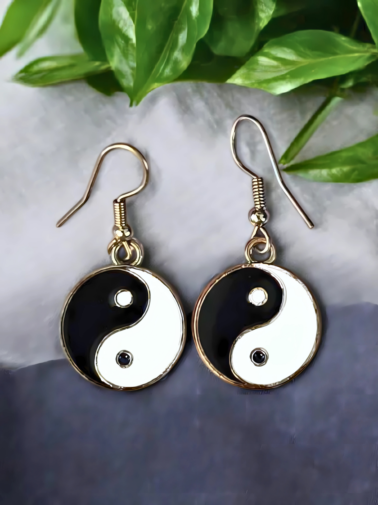 Ying Yang Earrings