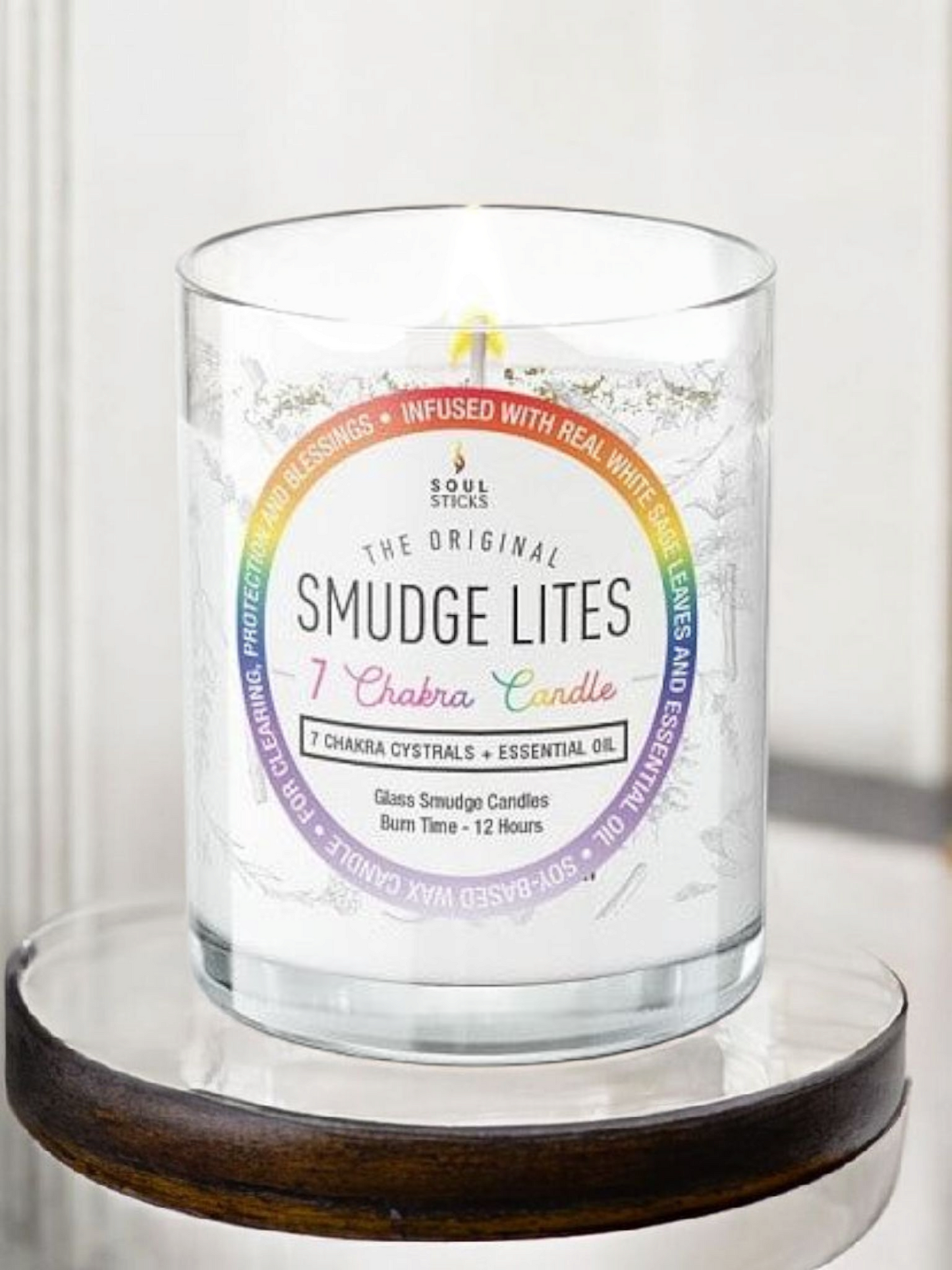 Smudge Lites Candles - 7 Chakra