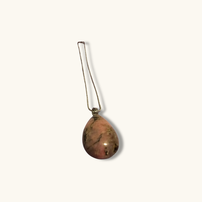 Rhodonite Drop Necklace
