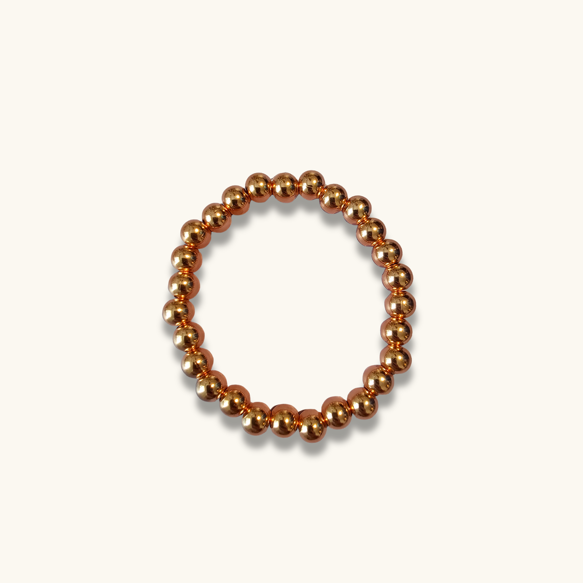100% Copper Beaded Bracelet