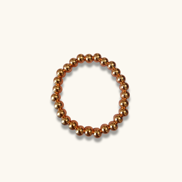 100% Copper Beaded Bracelet