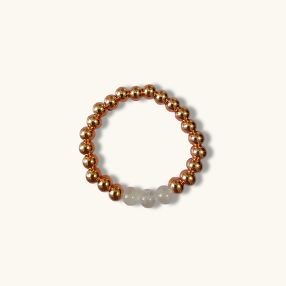 100% Copper & Moonstone Bracelet
