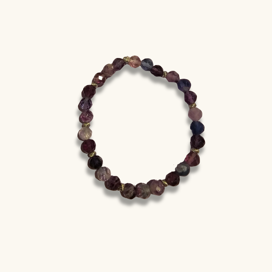 Rainbow Fluorite Bracelet