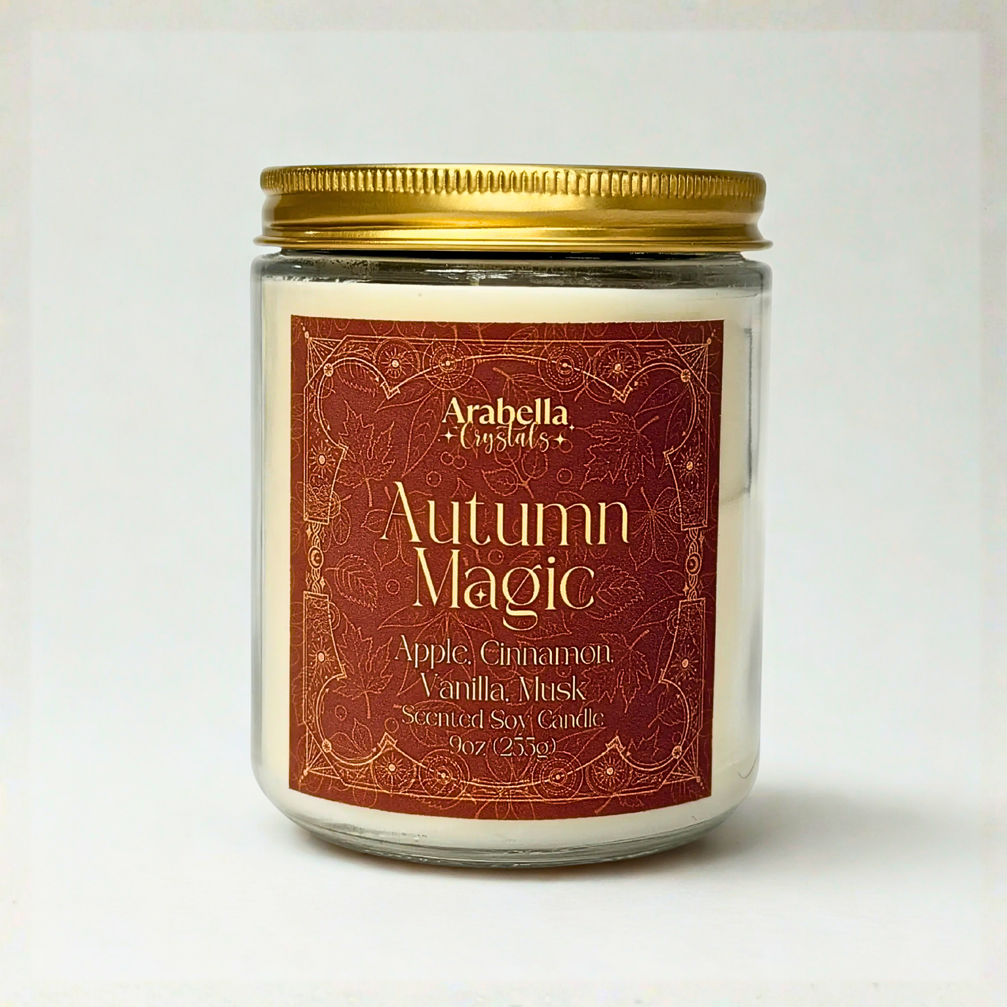 Autumn Magic Crystal Candle