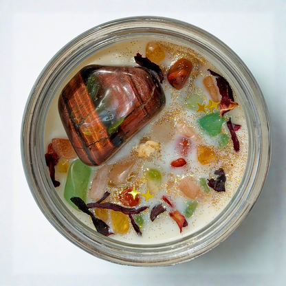 Autumn Magic Crystal Candle
