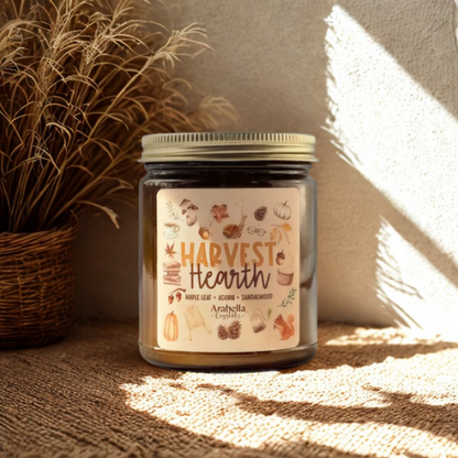 Harvest Hearth Fall Candle