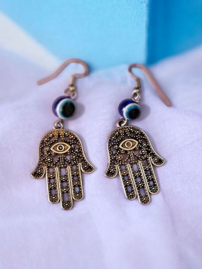 Hamsa Hand Earrings
