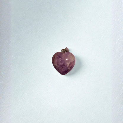 Amethyst Heart Pendant