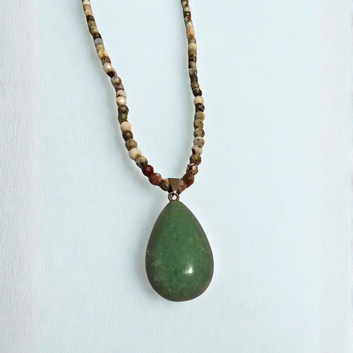 Larimar & Green Aventurine Necklace