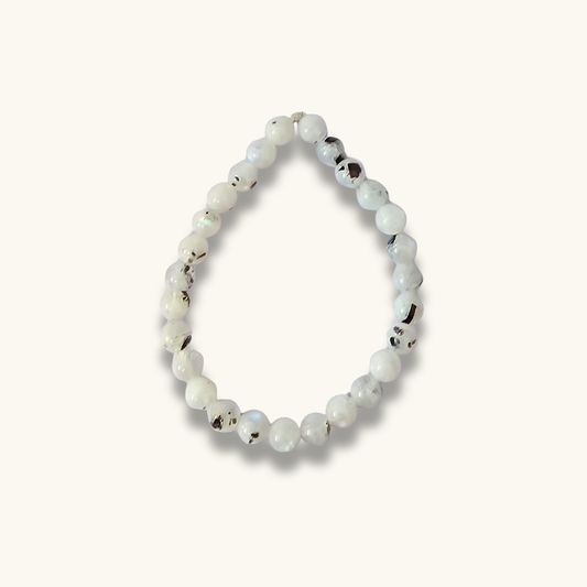 Rainbow Moonstone Bracelet