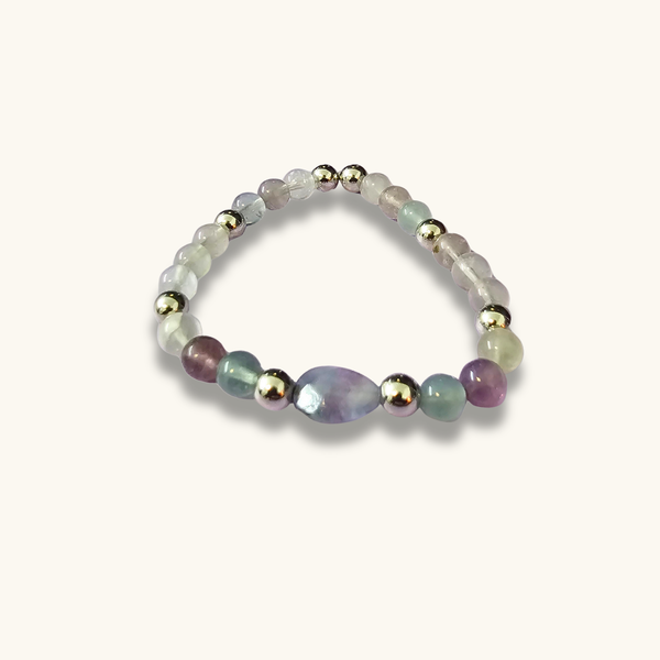 Rainbow Fluorite Bracelet