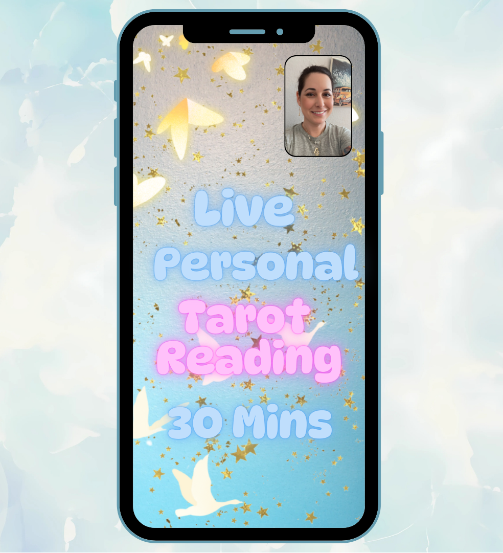 Live Personal Tarot Reading 30Mins – FaceTime, Zoom, WhatsApp & More 🔮✨