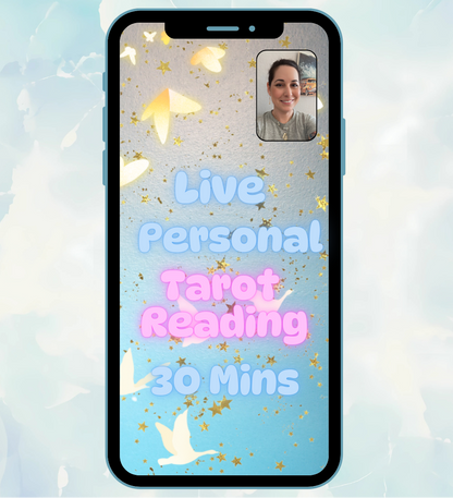 Live Personal Tarot Reading 30Mins – FaceTime, Zoom, WhatsApp & More 🔮✨