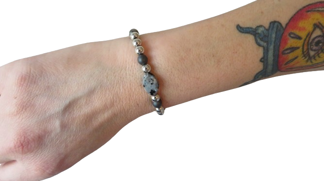 Blessings and Faith Braclet Grey