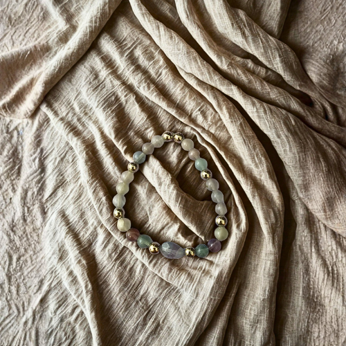 Rainbow Fluorite Bracelet