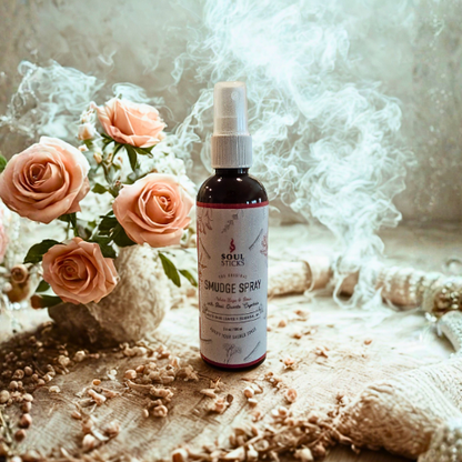 White Sage & Rose Smudge Spray (3.5 oz)