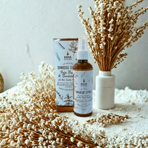 Palo Santo & Sandalwood Smudge Spray (3.5 oz)