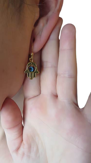 Hamsa Hand Earrings