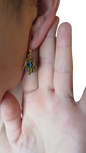 Hamsa Hand Earrings