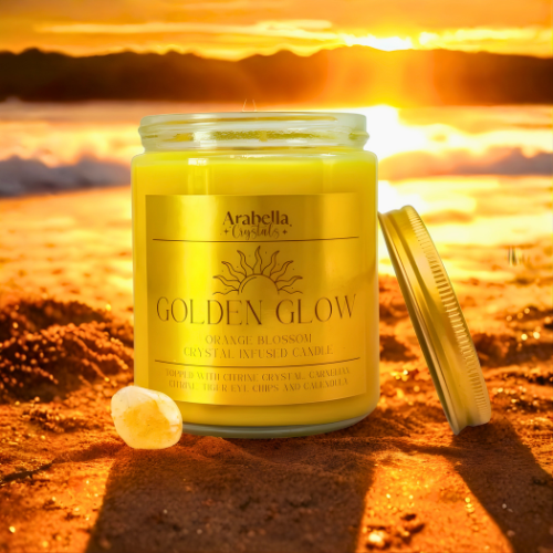 Golden Glow Ritual Candle
