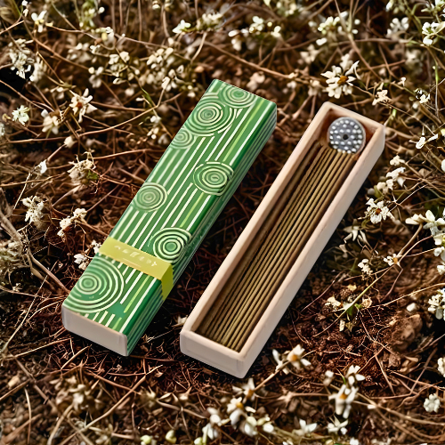 Kousaido Hyakuraku-Kou Bergamot Organic Incense