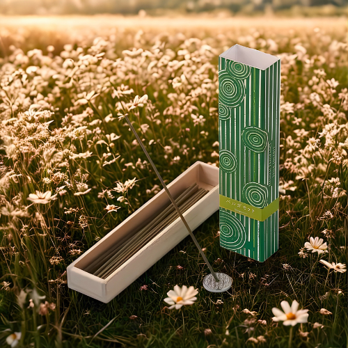 Kousaido Hyakuraku-Kou Bergamot Organic Incense