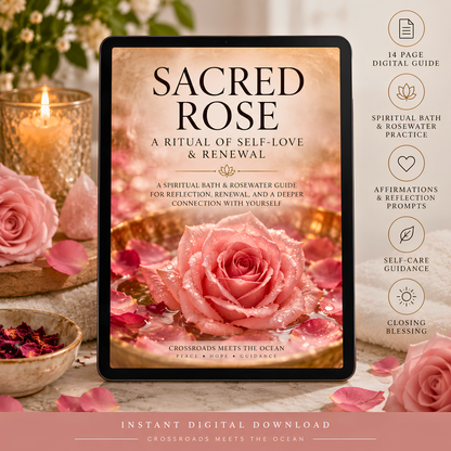 Sacred Rose: A Ritual of Self-Love & Renewal - Spiritual Bath & Rosewater Guide