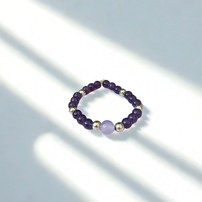 Purple Amethyst & Lavender Amethyst Bracelet
