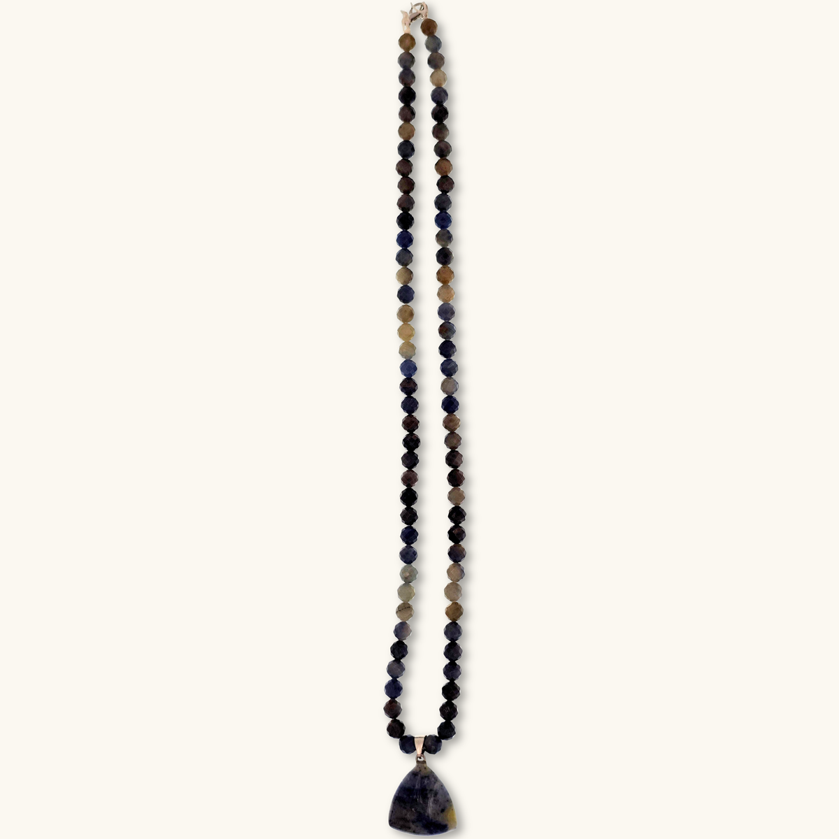 Natural Sapphire & Sodalite Necklace