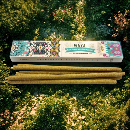 “MAYA” Palo Santo Incense Sticks w/ Eucalyptus