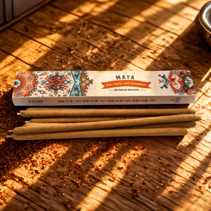 “MAYA” Palo Santo Incense Sticks w/ Cinnamon