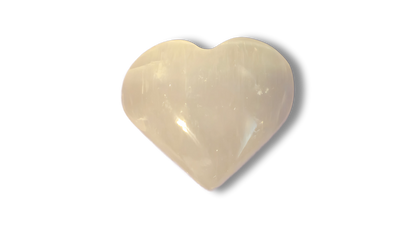 Selenite Heart Puffs