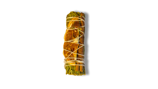 Cedar Smudge Stick w/ Orange & Cinnamon