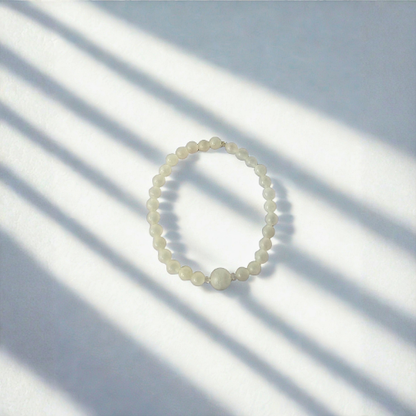 Rose Quartz & Angel Aura Quartz Bracelet