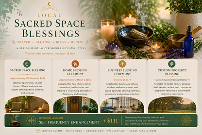 Local Sacred Space Blessings